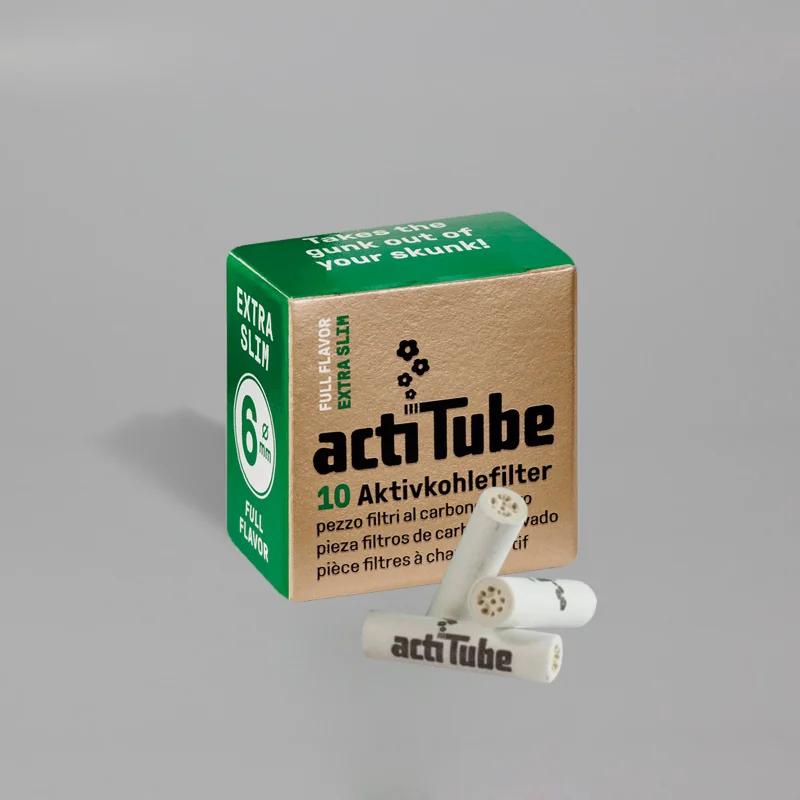 ACTGEFB00003_main-20260207181900326-7283 FILTRO PIPA ACTITUBE EXTRASLIM 6 mm. 10 Filtros 20 Uds. - Imagen 1