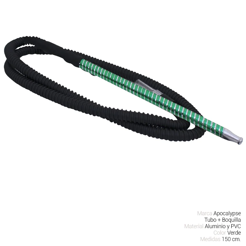 APOGESH00009_main-20260208033904733-4494 TUBO SHISHA 1.50 mt. MARRAKESH + BOQ. VERDE 1 Ud. 411.08203 - Imagen 1