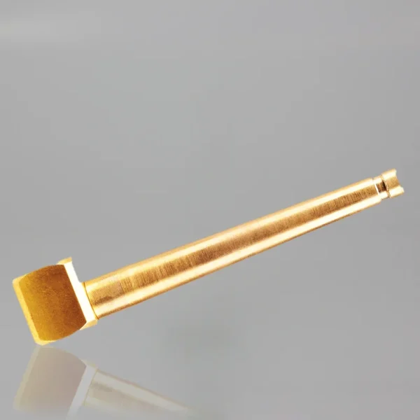 Pipa de Metal Dorada