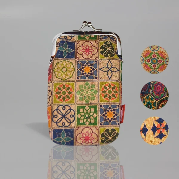 Pitillera con diseño geométrico