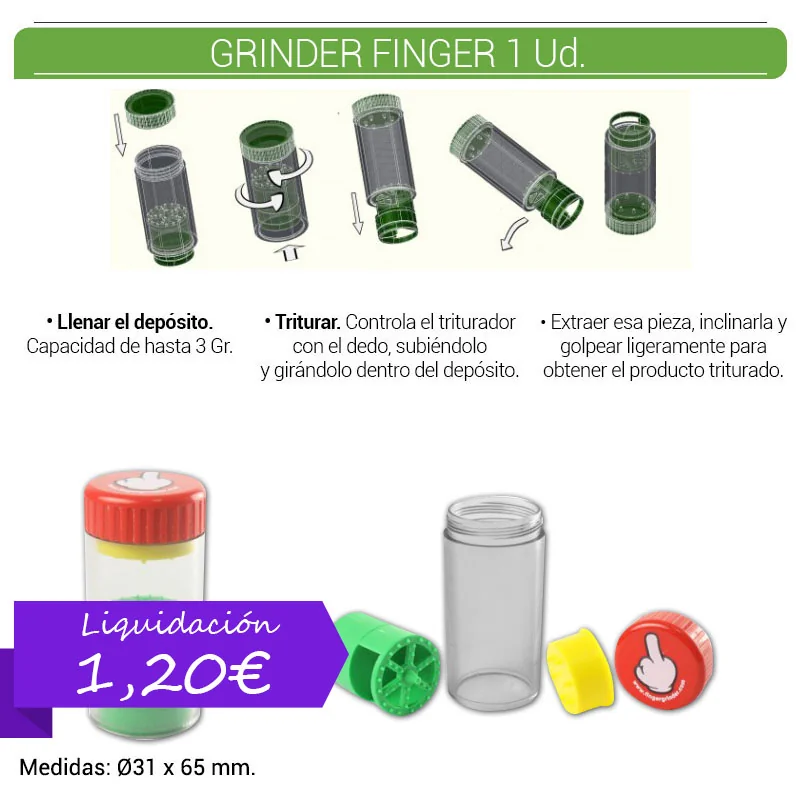 ATO80GR00001_main-20260207184057772-5814 GRINDER FINGER 1 Ud. 16160 - Imagen 1