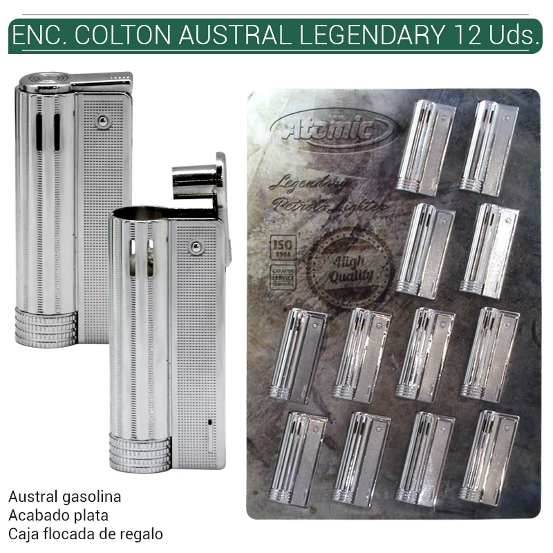 ATOGEEN00050_main-20260207190114364-8987 ENCENDEDOR ATOMIC AUSTRAL LEGENDARY GASOLINA 12 Uds. 21.22700 - Imagen 1