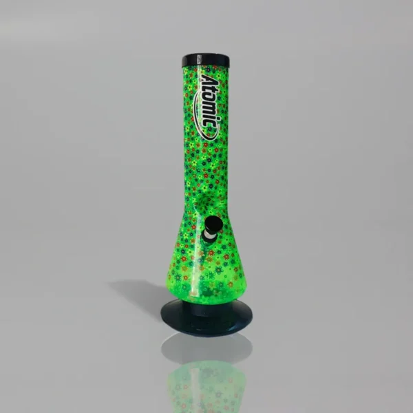 Atomic Bong Verde con Estampado de Flores