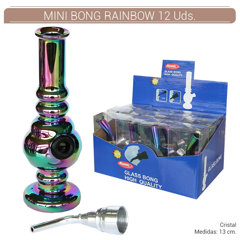 ATOGEGR00042_main-20260208041018658-2457 BONG CRISTAL MINI RAINBOW 12 Uds. 02.12697 - Imagen 1