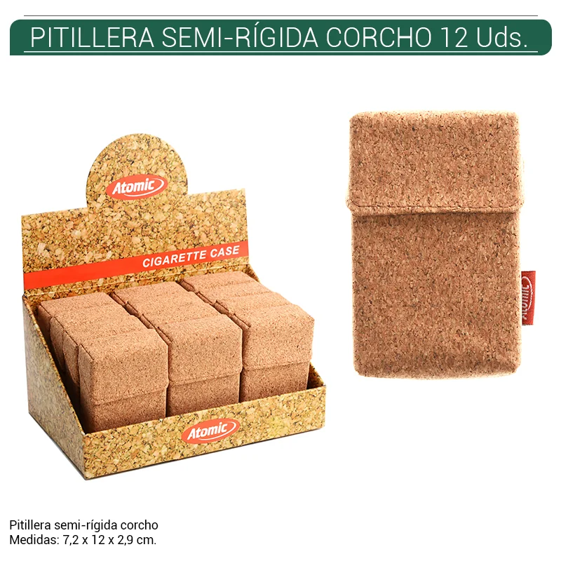 ATOGEPA00012_main-20260207191708269-4845 PITILLERA CAJETILLA ATOMIC CORCHO 12 Uds. 04.51600 - Imagen 1