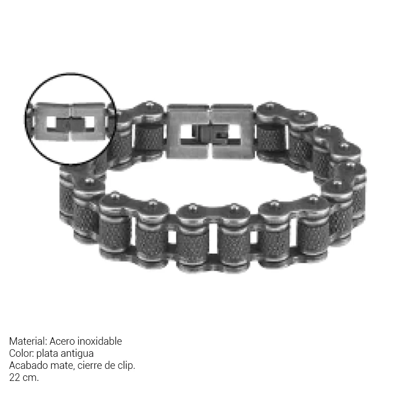 BIKF0OB00001_main-20260207192503047-5502 ZIPPO BRAZALETE CADENAS 22 1 Ud. 2007153 - Imagen 1