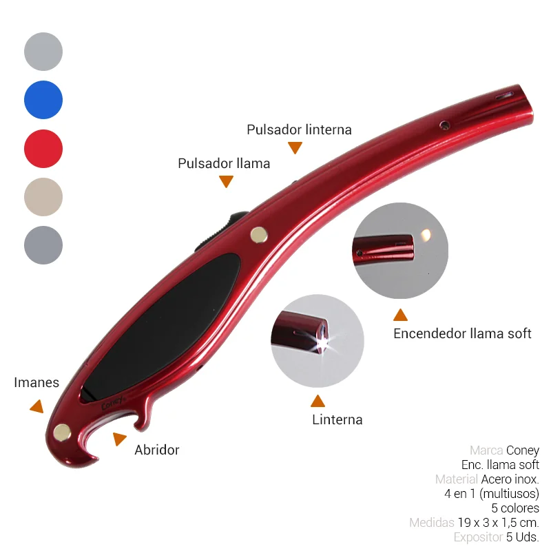 CONGEEN00001_main-20260207195855912-8511 ENCENDEDOR CONEY JET PARROT 5 Ud. 40.28700 - Imagen 1