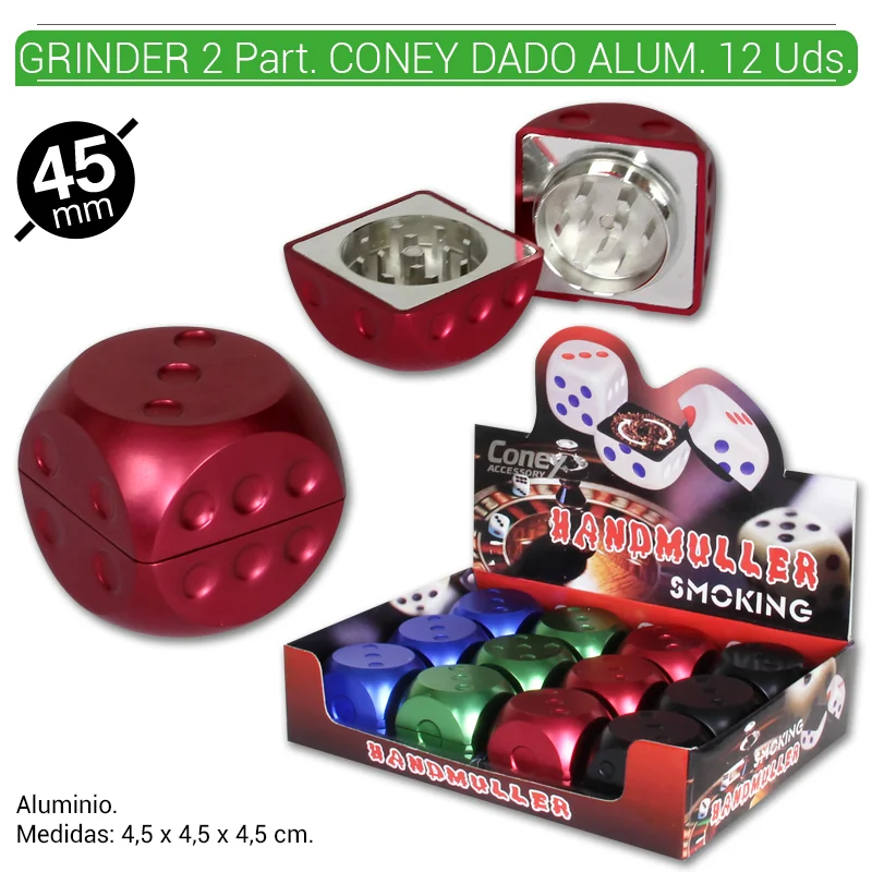 CONGEOT00001_main-20260207195939551-3483 GRINDER 2 Part. CONEY ALU. DADO 12 Uds. 02.12306 - Imagen 1