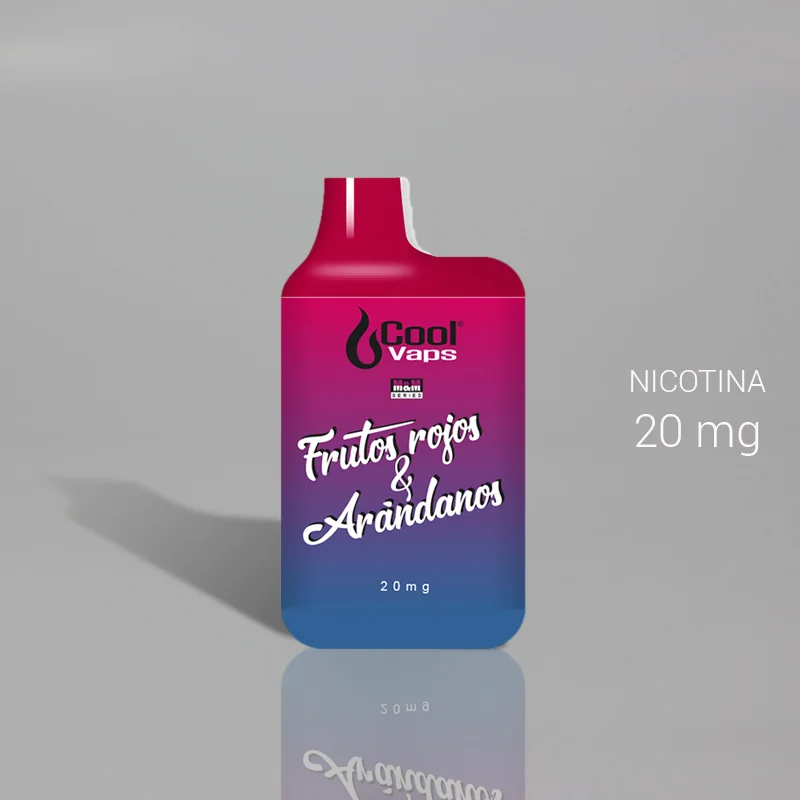 COOGEVA00006_main-20260207200558805-3195 COOL VAPS M&M AROMA FRUTOS ROJOS & ARANDANOS DESECHABLE 600 PUFF 20mg 1 Ud. MMS003 - Imagen 1