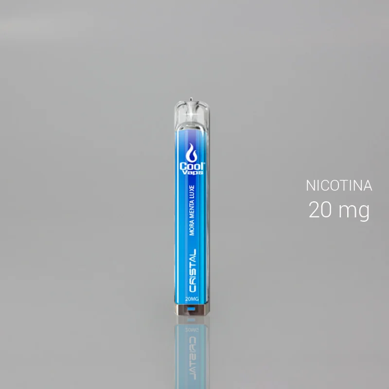 COOGEVA00019_main-20260207200816501-2264 COOL VAPS CRISTAL LUMINOSO AROMA MORA & MENTA DESECHABLE 700 PUFF 20mg 1 Ud. CRI004 - Imagen 1