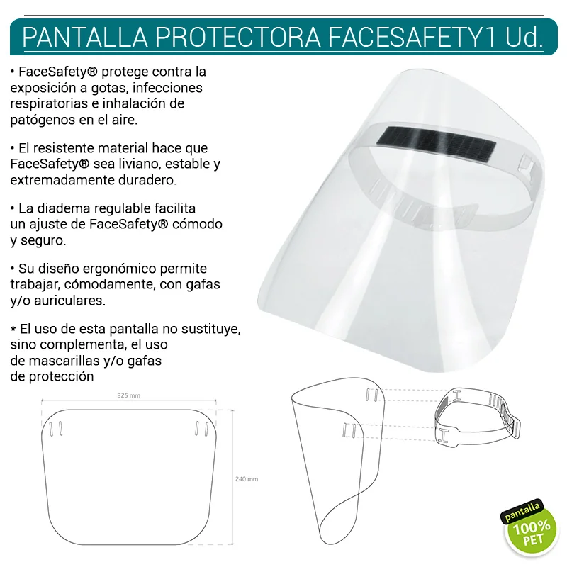 FACGESA00001_main-20260207202048405-9133 PANTALLA PROTECTORA FACESAFETY 1 Ud. - Imagen 1