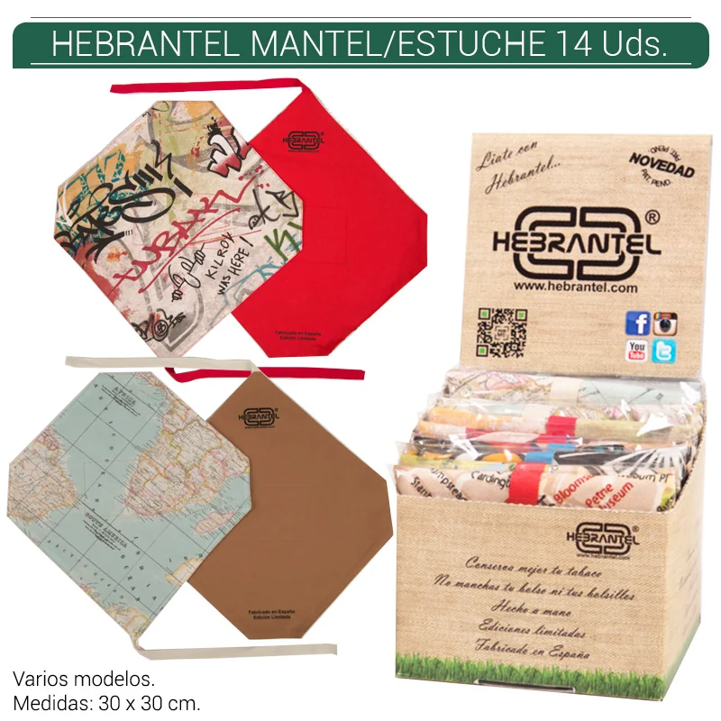 HEBA0BO00001_main-20260207203607282-8877 HEBRANTEL MANTEL/ESTUCHE DESPLEGABLE 14 Uds. - Imagen 1