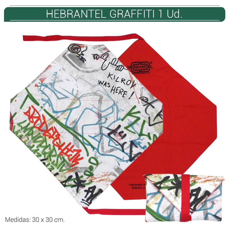HEBGEHO00001_main-20260207203629817-7762 HEBRANTEL GRAFFITI MANTEL DESPLEGABLE 1 Ud. - Imagen 1