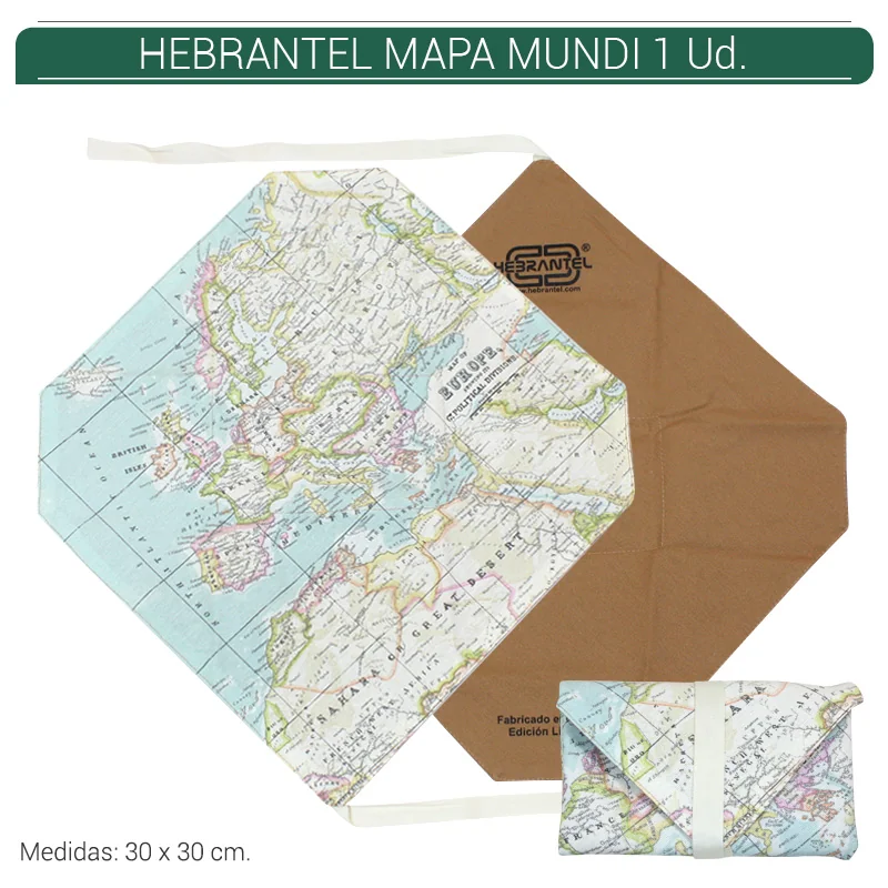 HEBGEOT00001_main-20260207203641036-8704 HEBRANTEL MAPAMUNDI MANTEL DESPLEGABLE 1 Ud. - Imagen 1