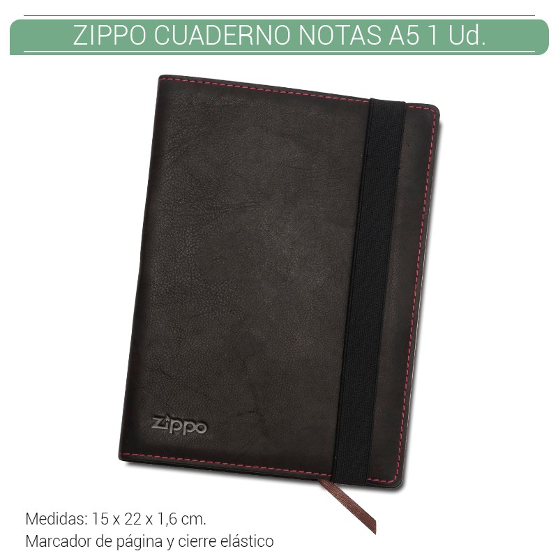MARVAR1350 ZIPPO CUADERNO NOTAS A5 1 Ud. 2005420 - Imagen 1