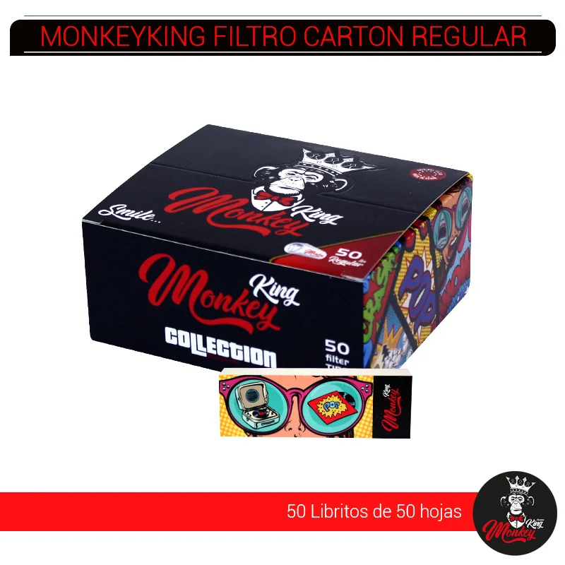 MONGEFB00003_main-20260207211526188-9692 MONKEYKING FILTROS CARTON REGULAR 50 Uds. MBC50 - Imagen 1
