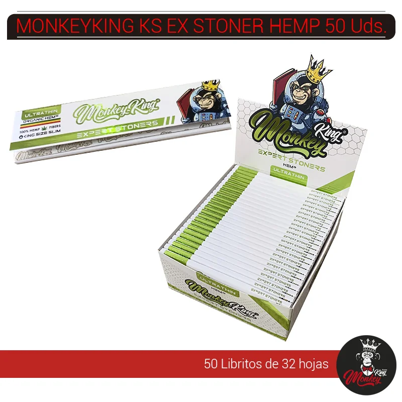 MONGEPD00007_main-20260207211712721-2495 MONKEYKING KS EXPERT STONER HEMP 50 Uds. MHKSES - Imagen 1