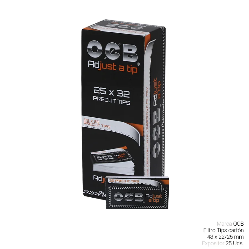 OCBGEPA00015_main-20260208050320391-7496 OCB FILTROS CARTON PRECUT 25 Uds. - Imagen 1