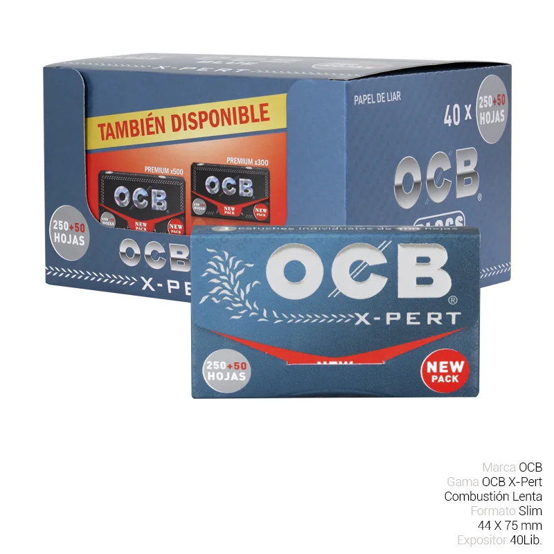 OCBGEPA00042_main-20260208050857989-6389 OCB BLOC 300 XPERT BLUE 40 Lib. - Imagen 1