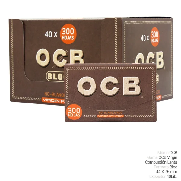 OCB Virgin Paper 300 Hojas