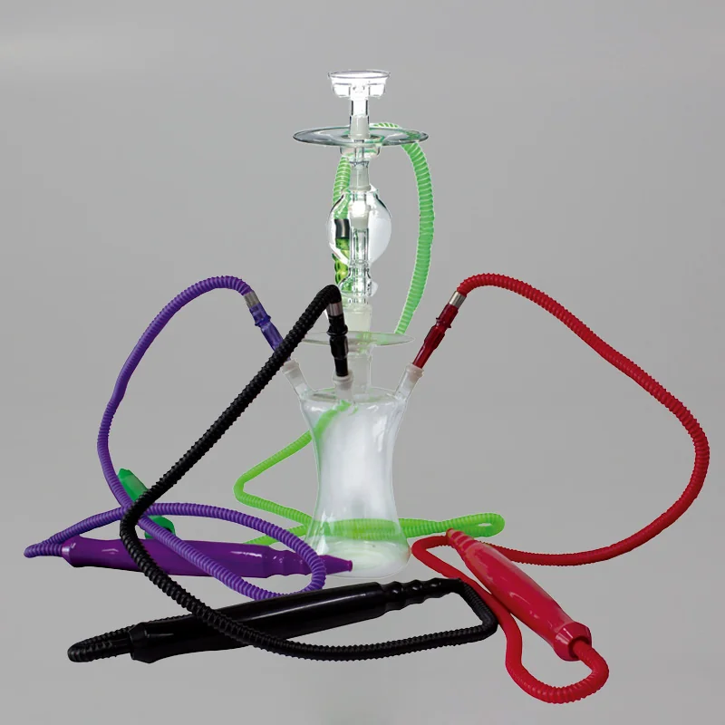 OVE60SH00002_main-20260208051738466-6416 SHISHA 59 cm. 4 Mang. Bazooka CONEY CRISTAL DELUXE + MALETIN 1 Ud. G23028 (02.30911+02.39981) - Imagen 1