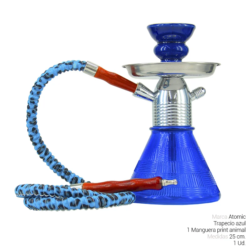 OVEGESH00006_main-20260208051943208-5019 SHISHA 25 cm. 1 Mang. TRAPECIO AZUL 02.30021 - Imagen 1