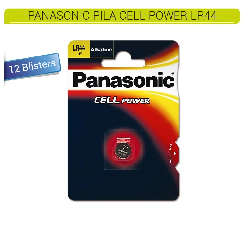PANGEPB00010_main-20260207213917235-2489 PANASONIC PILA CELL POWER LR44 12 Blísters - Imagen 1