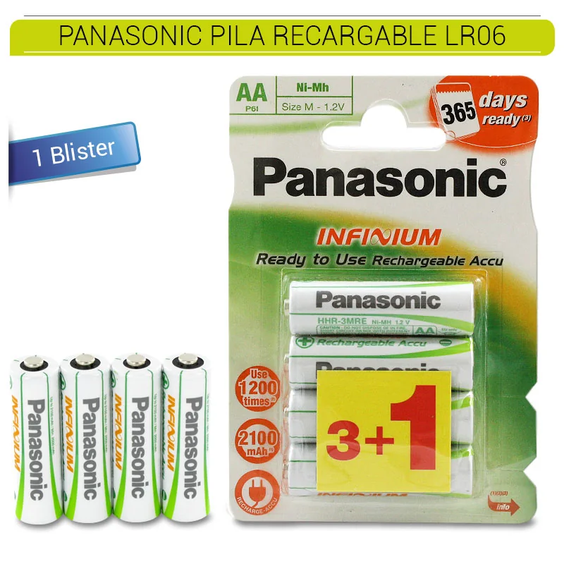 PANGEPB00015_main-20260207214009017-6579 PANASONIC PILA LR06 AA RECARG. 1 Blíster - Imagen 1