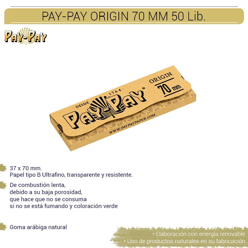 PAYGEPD00003_main-20260207214102597-1054 PAY-PAY ORIGIN 70 MM 50 Lib. P0039 - Imagen 1
