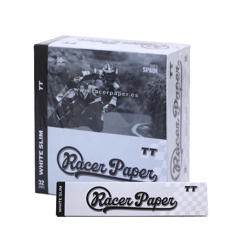 RACGEPA00008_main-20260208052720869-4986 RACER PAPER KING SIZE SLIM WHITE TT 50 Lib. - Imagen 1