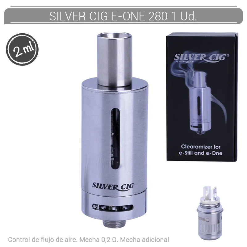 SILGEVA00010_main-20260207214455170-6784 SILVER CIG CLAROMIZADOR E-ONE 280 1 Ud. 40678641 - Imagen 1