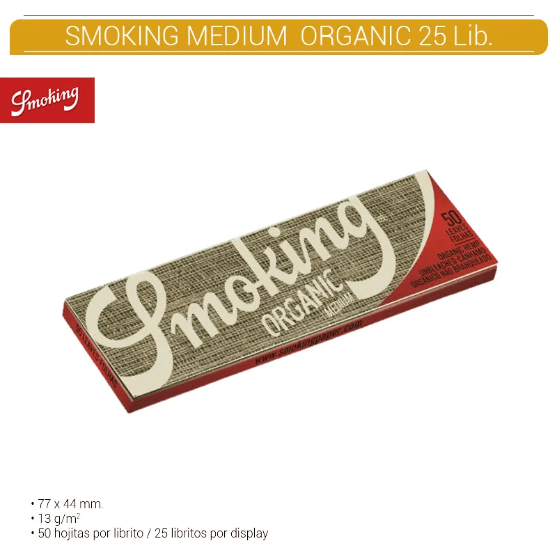 SMOGEPA00023_main-20260208054419334-1322 SMOKING MEDIUM ORGANIC 25 Lib. - Imagen 1