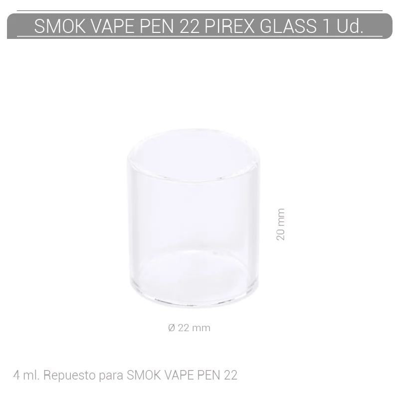 SMOGEVA00002_main-20260207214620499-2915 SMOK PIREX GLASS VAPE PEN 22 1 Uds. - Imagen 1