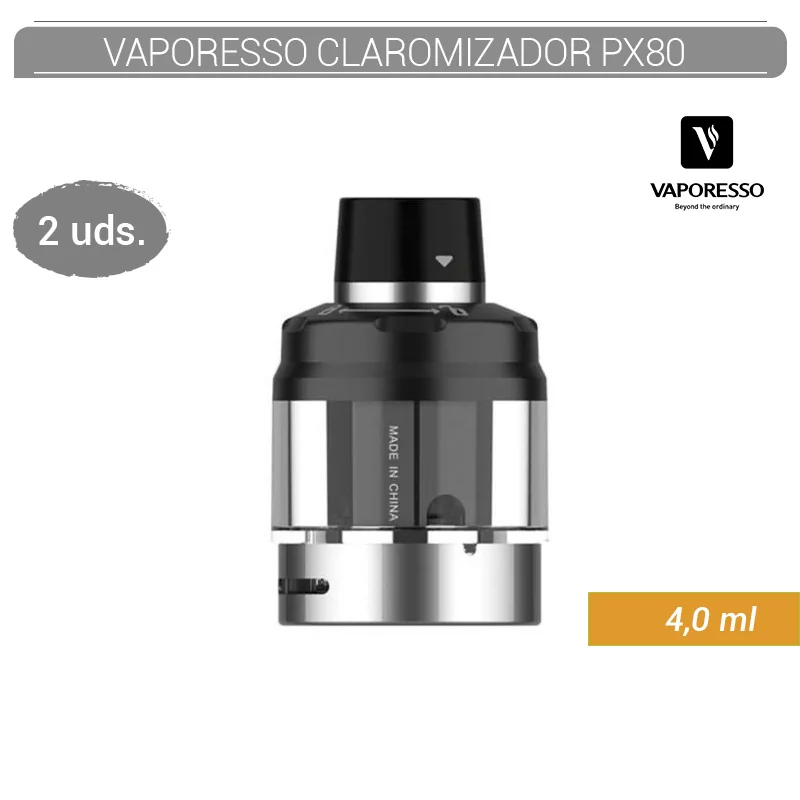 VAPGEVA00005_main-20260207215509689-2680 VAPORESSO CLAROMIZADOR PX80 4.0ml 2 Uds. - Imagen 1