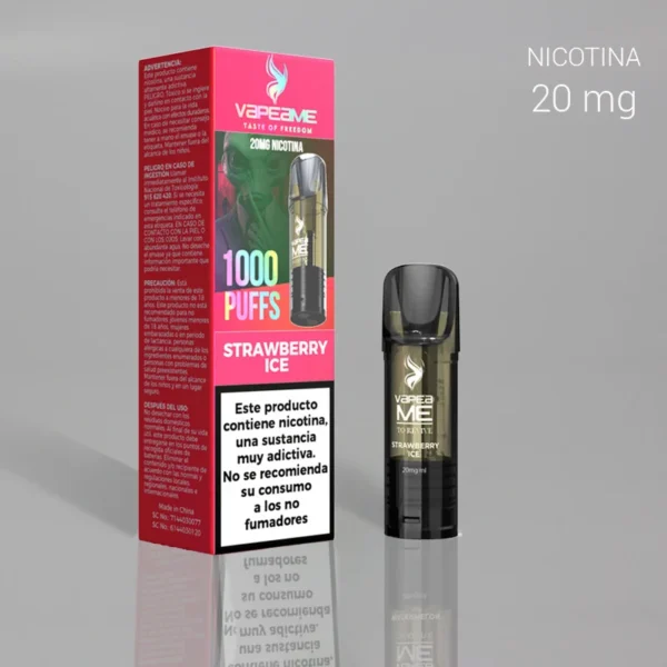 Vapeame Strawberry Ice 1000 Puffs