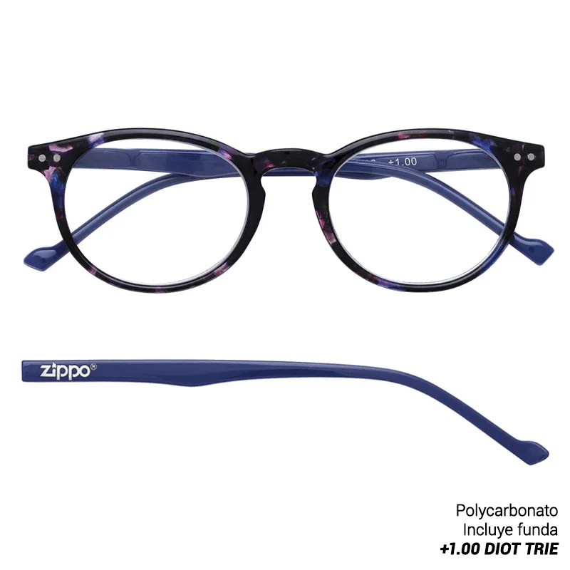 ZIP00OP00002_main-20260208061612495-2541 ZIPPO READING GLASSES +1.00 DIOT TRIE 1 Ud. 31Z-B18-BLU100 - Imagen 1