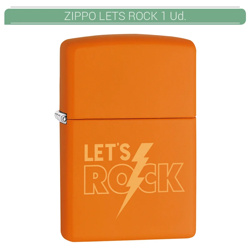 ZIPGEEN00022_main-20260208063223014-2701 ZIPPO ENC. ZIPPO LETS ROCK 1 Ud. 60004698 - Imagen 1