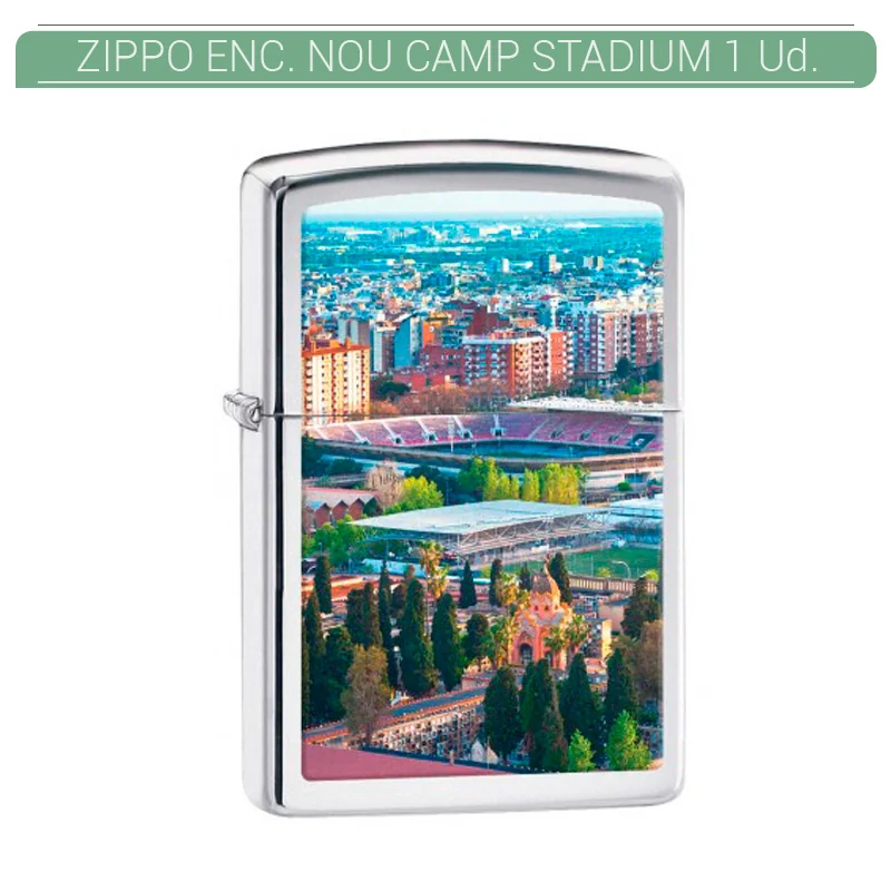 ZIPGEEN00057_main-20260208063950322-3471 ZIPPO ENC. NOU CAMP STADIUM 1 Ud. 60000580 - Imagen 1