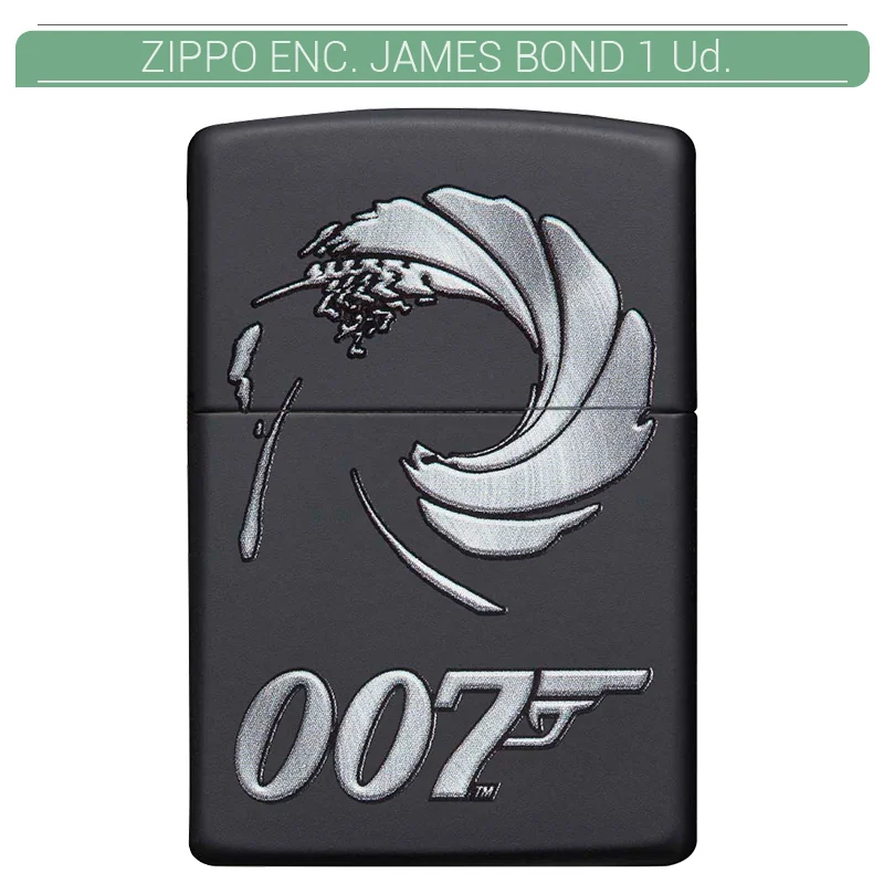 ZIPGEEN00069_main-20260208064222385-2732 ZIPPO ENC. JAMES BOND 1 Ud. 60003659 - Imagen 1
